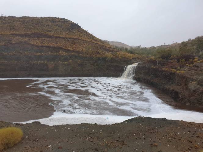 Bamboo Creek - River Flowing into Open Cut Mine 01